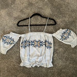 Off the shoulder top
